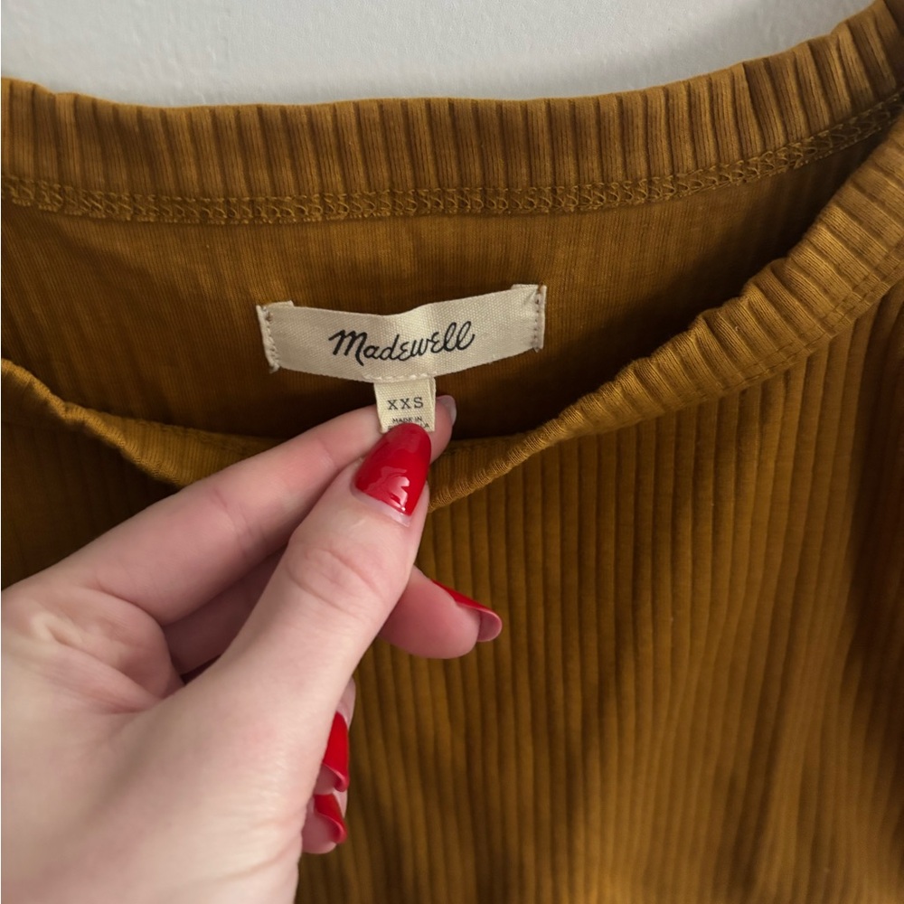 Madewell Ribbed Tank Top - Picture 2 of 2